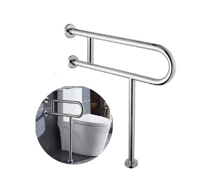 AGARRADERA DE ACERO INOXIDABLE PISO PARED