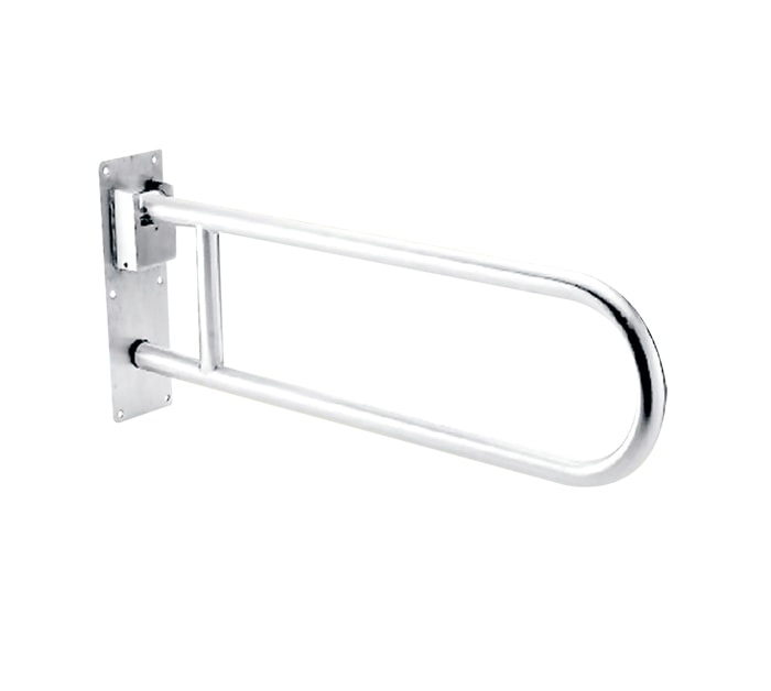 Agarradera rebatible de acero inoxidable