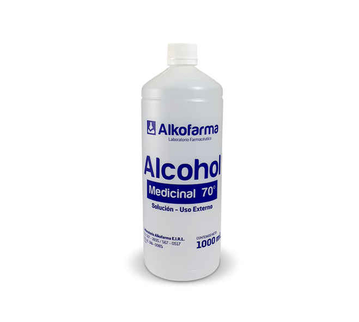 Alcohol Medicinal 70 Grados 1 Litro