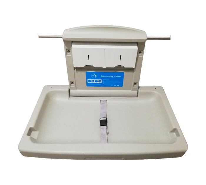 Cambiador de pañales plegable