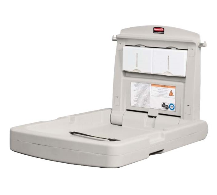 Cambiador de Bebé Vertical Marca Rubbermaid