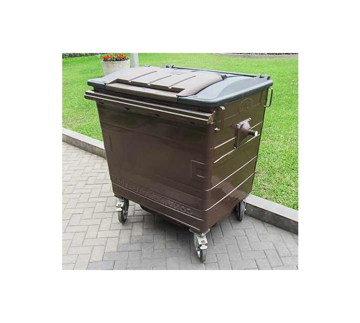 Contenedor de Metal con Ruedas