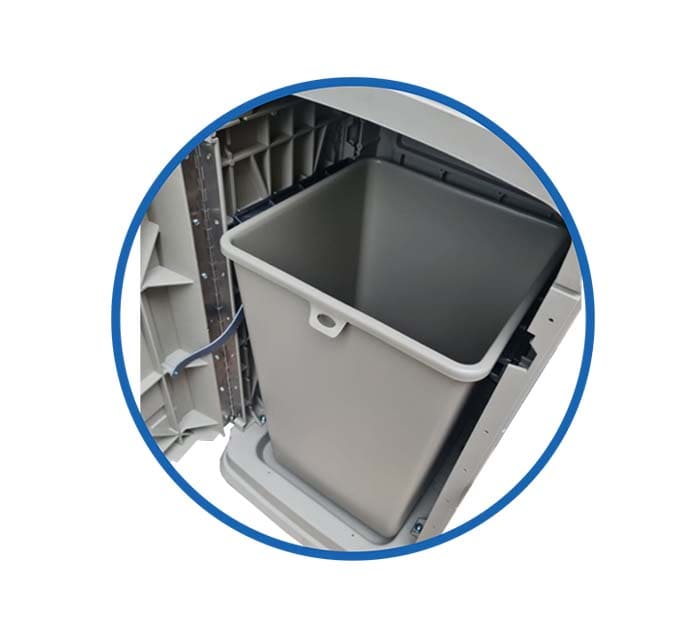 Contenedor Porta Bandeja Beige