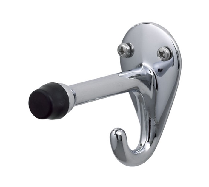 Gancho con Tope de Puerta de Acero Inoxidable