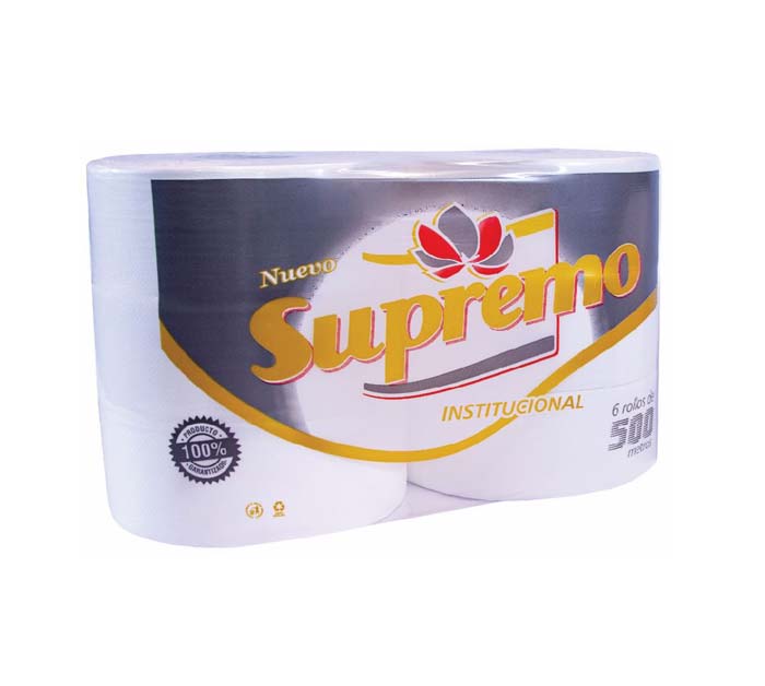 Papel Higiénico Jumbo Extra Blanco 500 metros