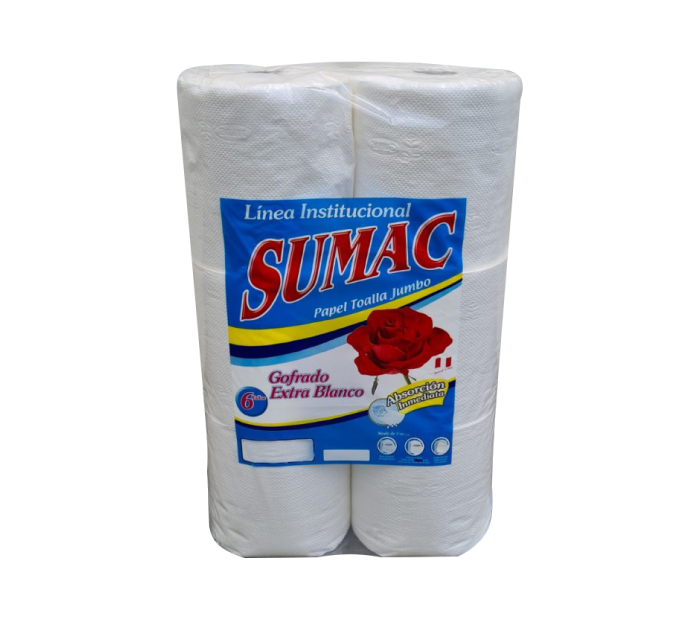 Papel Toalla Jumbo Gofrado