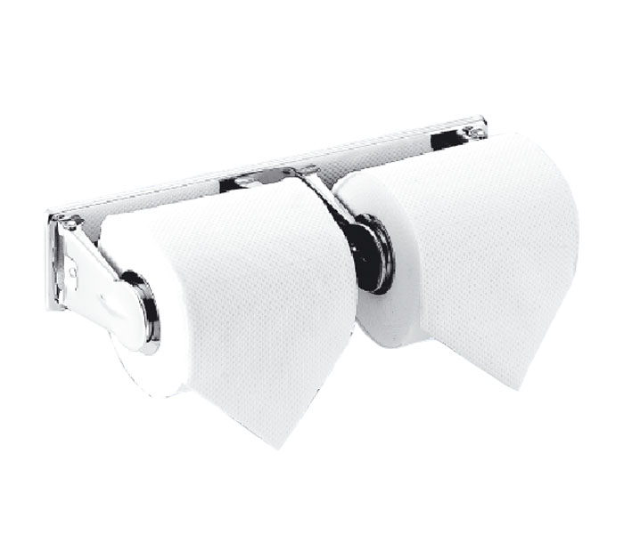 Papelera de acero inoxidable doble sobreponer