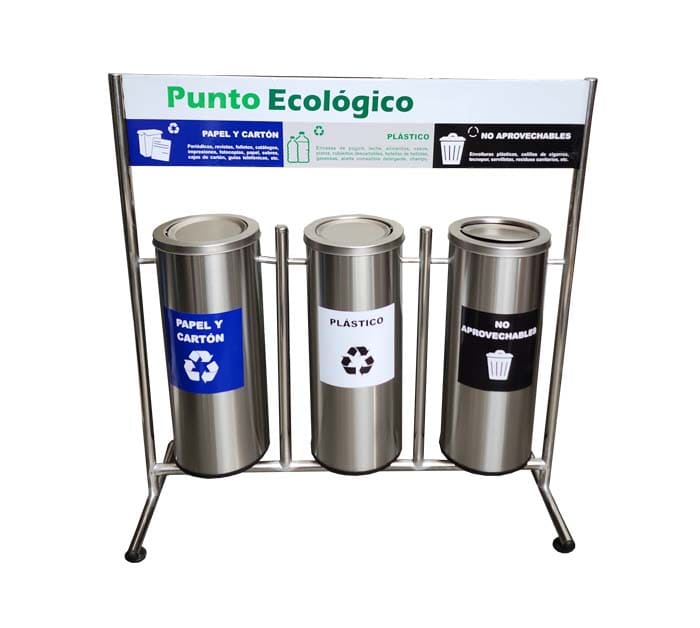 Punto de Reciclaje de Acero Inoxidable