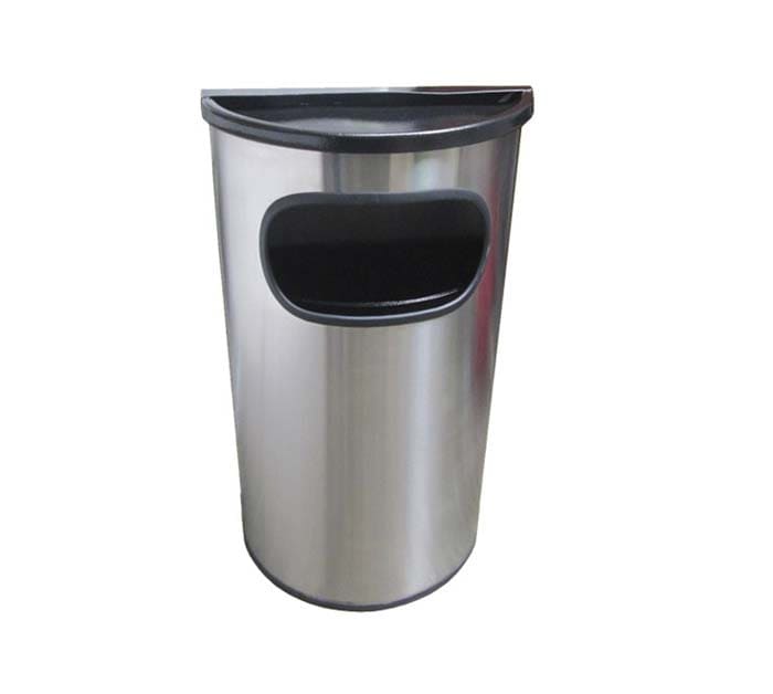 Tacho Media Luna Con Boca Lateral De Acero